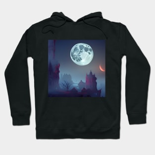 Midnight Full Moon Hoodie